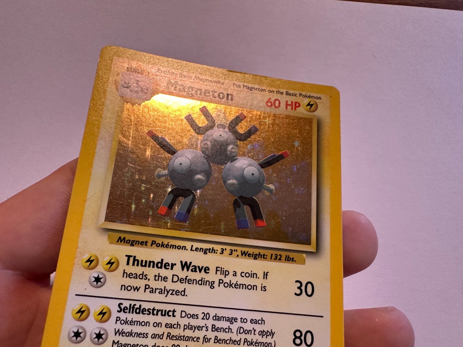 Pokémon Carte collezionabili: Magneton holo Base EN – Usato da Hagendorn venduto da Pokecollectorch 3