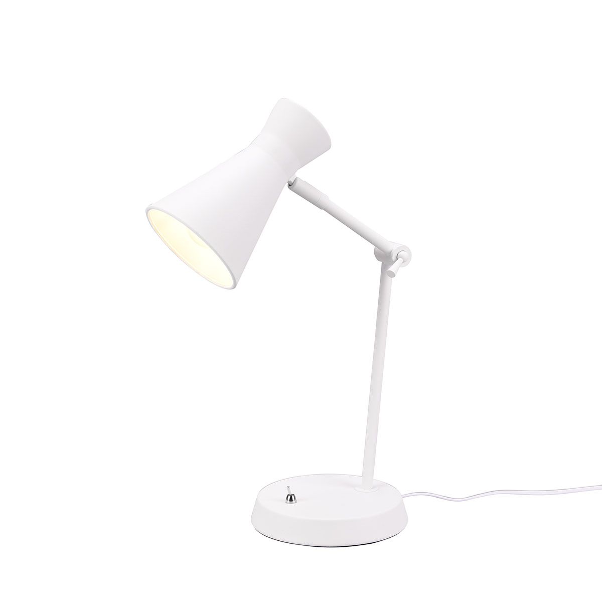 Lampade: Tischleuchte, Weiss, 50 cm Höhe – Nuovo (secondo la descrizione) da Kreuzlingen venduto da Smart-Light 7