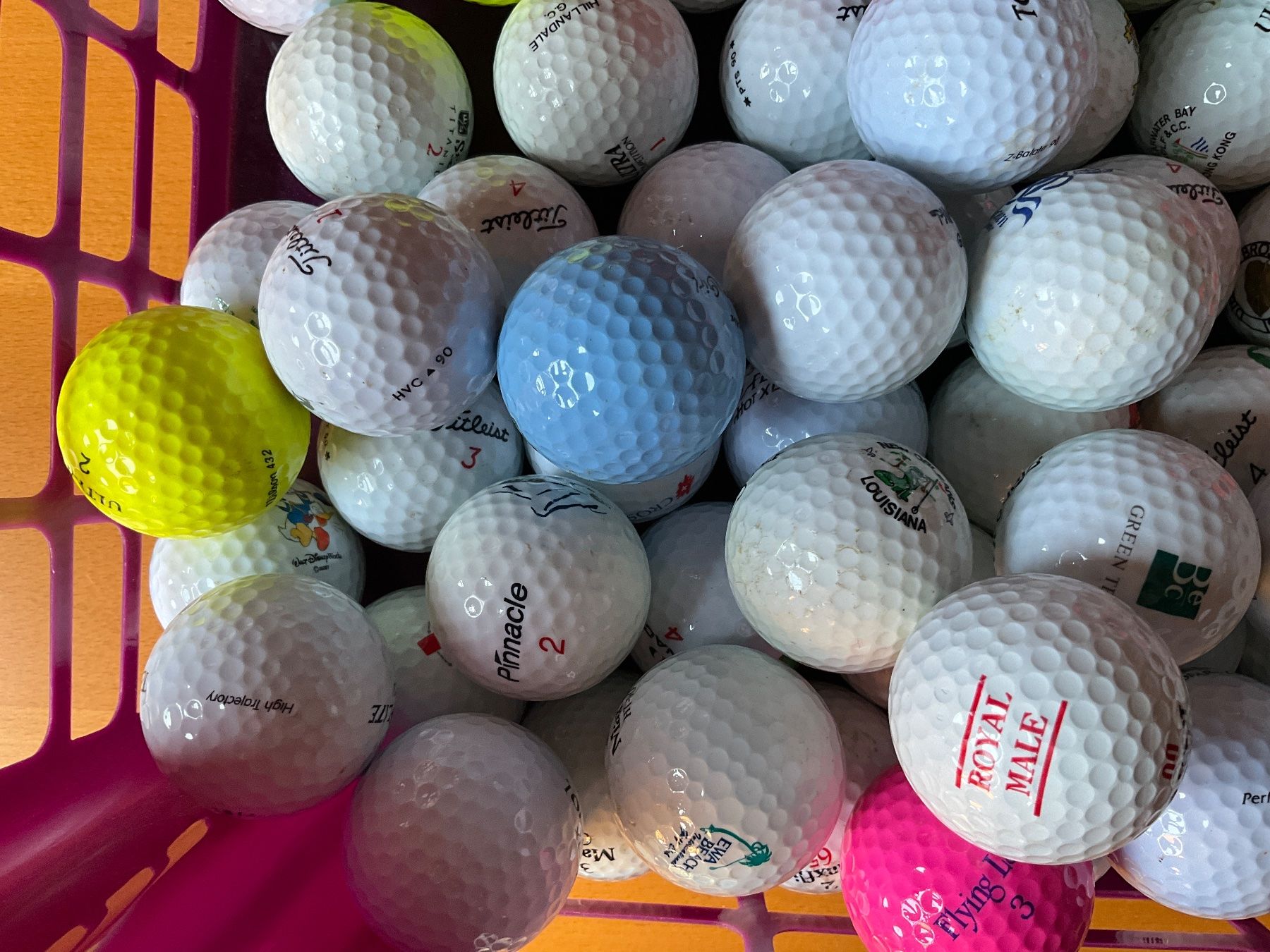 Bälle: 92 balles de golf – Gebraucht aus Gland von DL2004 3