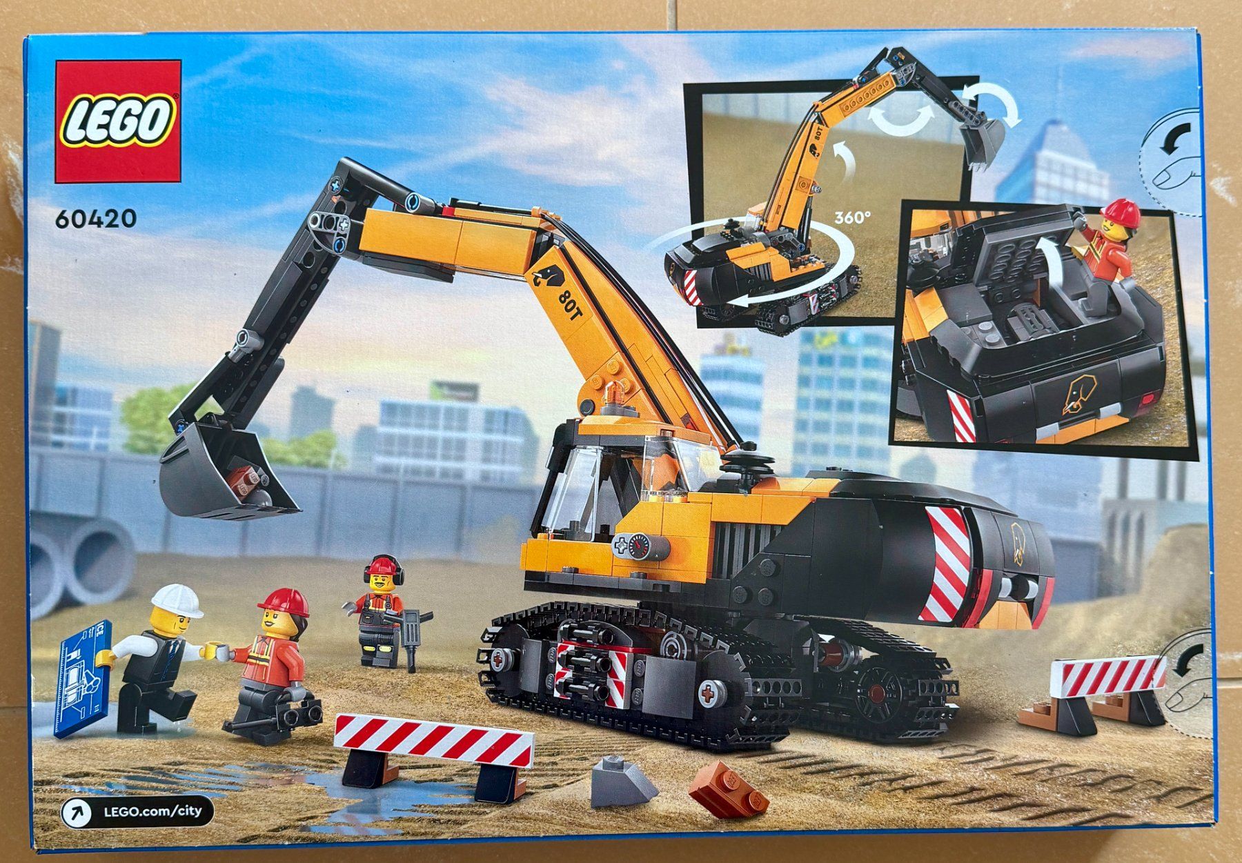 Lego Kit di costruzioni: Lego City 60420 - Construction Excavator – Usato da Höri venduto da PSMarinho 1