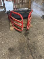 Rundballen Zange, Frontladerzange Euro 8