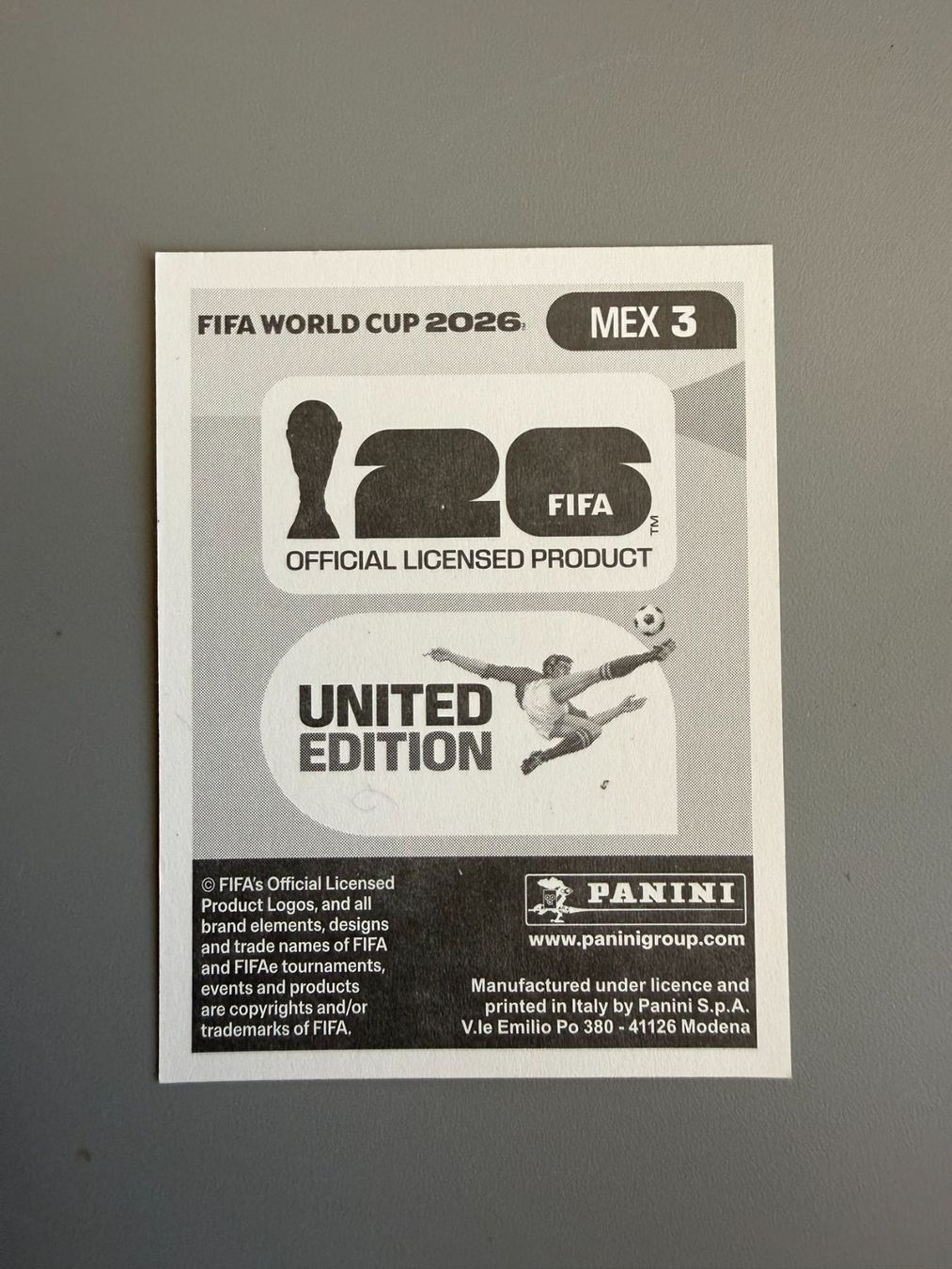 Panini Sammelbilder & Trading cards: Panini Johan Vasquez MEX3 – Gebraucht aus Liebefeld von Ronaldo-1996 1