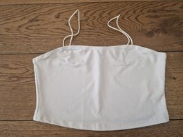 2 Oberteile beige/braun, Gr. S, wie neu