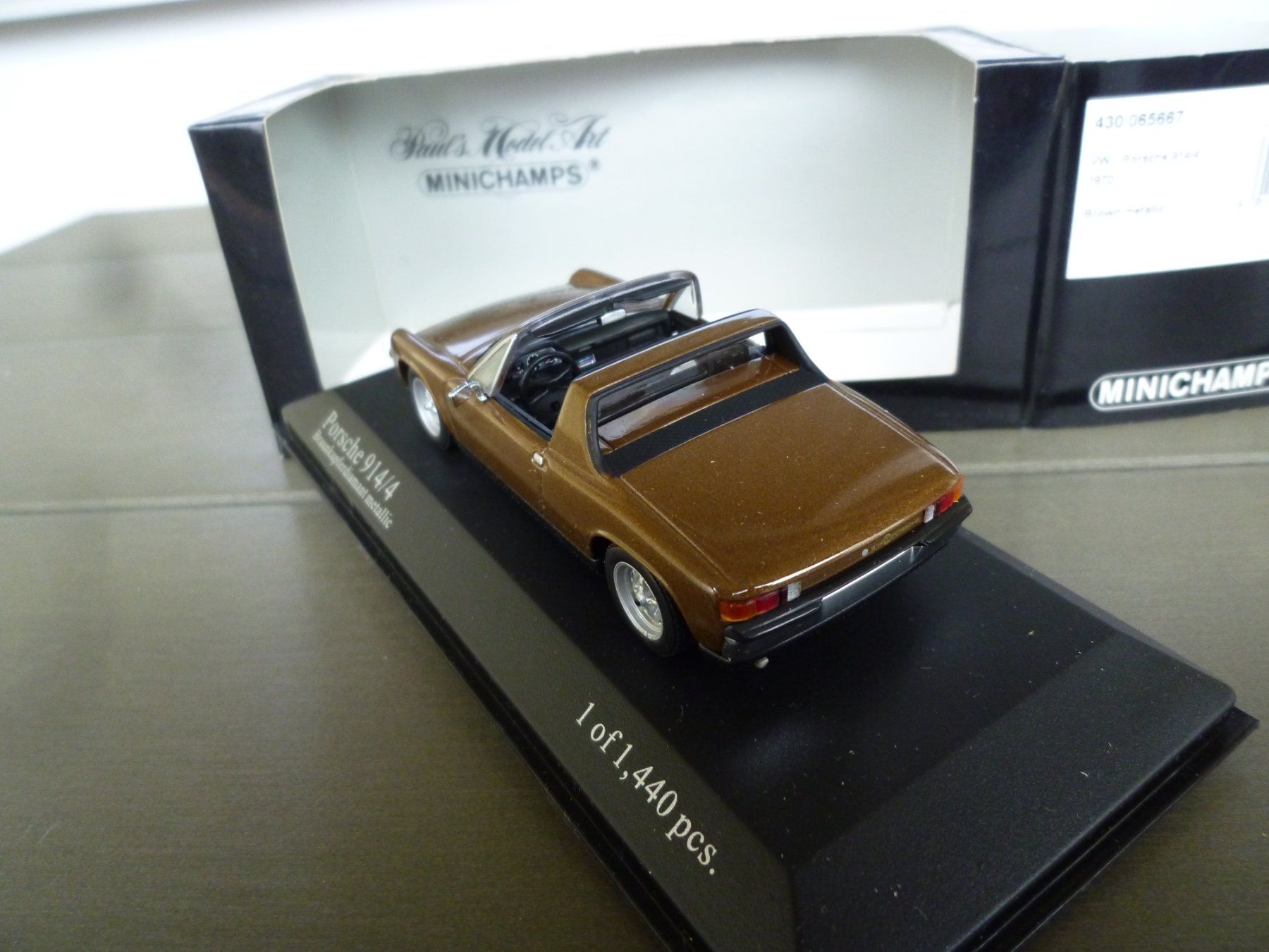 Minichamps Modellautos: Porsche 914/4 (1970) – Neu und originalverpackt aus Flawil von Imperiosud 3