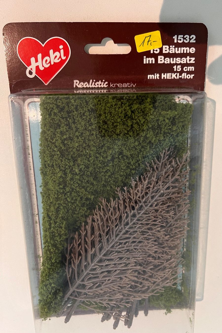 Heki Modelleisenbahnen: Baum-Bausatz von Heki -NEU (H0) – Neu und originalverpackt aus Basel von