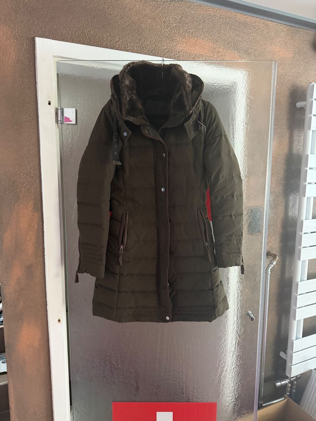 Zara Cappotti: Damen Steppmantel Zara Basic Khaki Grösse S gebraucht – Usato da Arch venduto da ellaisa84