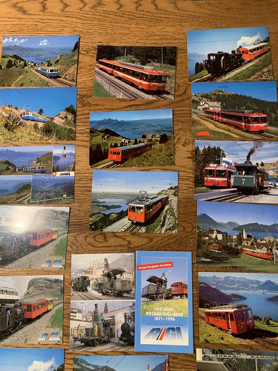 Modelleisenbahnen: Ansichtskarten Rigi Bahnen – Gebraucht aus Winden von EmilNeu 3