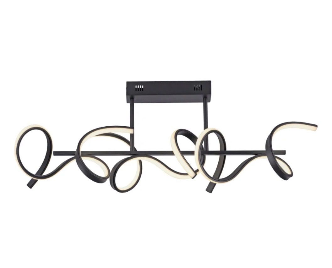 Lampadari & plafoniere: Deckenleuchte CURSL LED Schwarz 3-flammig  – Nuovo (secondo la descrizione) da Küssnacht am Rigi venduto da fulLhouse21
