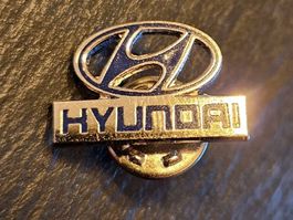 Vintage Anstecknadel Hyundai, Rarität