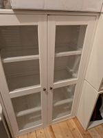 Wunderschöne weisse Holz/Glas-Vitrine – top erhalten & stilv