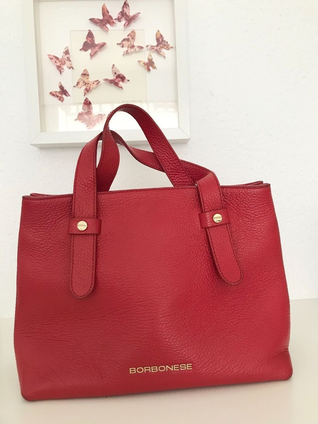 Borbonese Borse da donna: Borbonese Tasche‪ - Leather – Usato da Ponte Tresa venduto da La_Vie_En_Rose