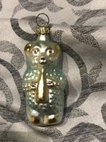 Bär mit Schoppenflasche Milchflasche, Christbaumschmuck