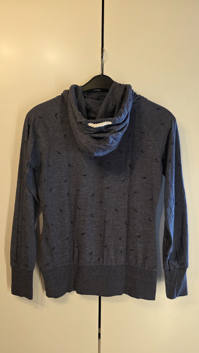 Naketano Maglioni & Felpe: Naketano Pullover mit Kapuze Grösse M dunkelblau gemustert – Usato da La Ferrière venduto da TamOpp 2