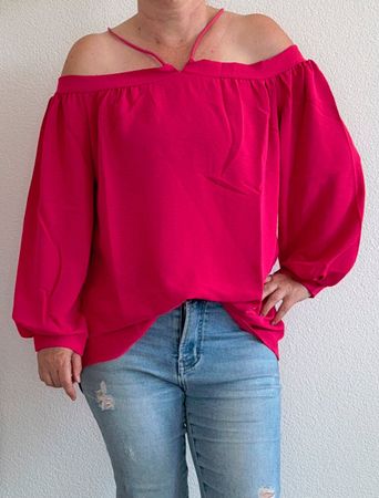 Neue Schlupfbluse Estee Brown pink Gr. 36/38/40