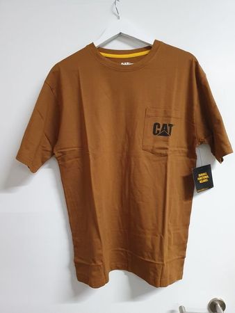 Neu - Caterpillar - T-Shirt braun - Gr. S