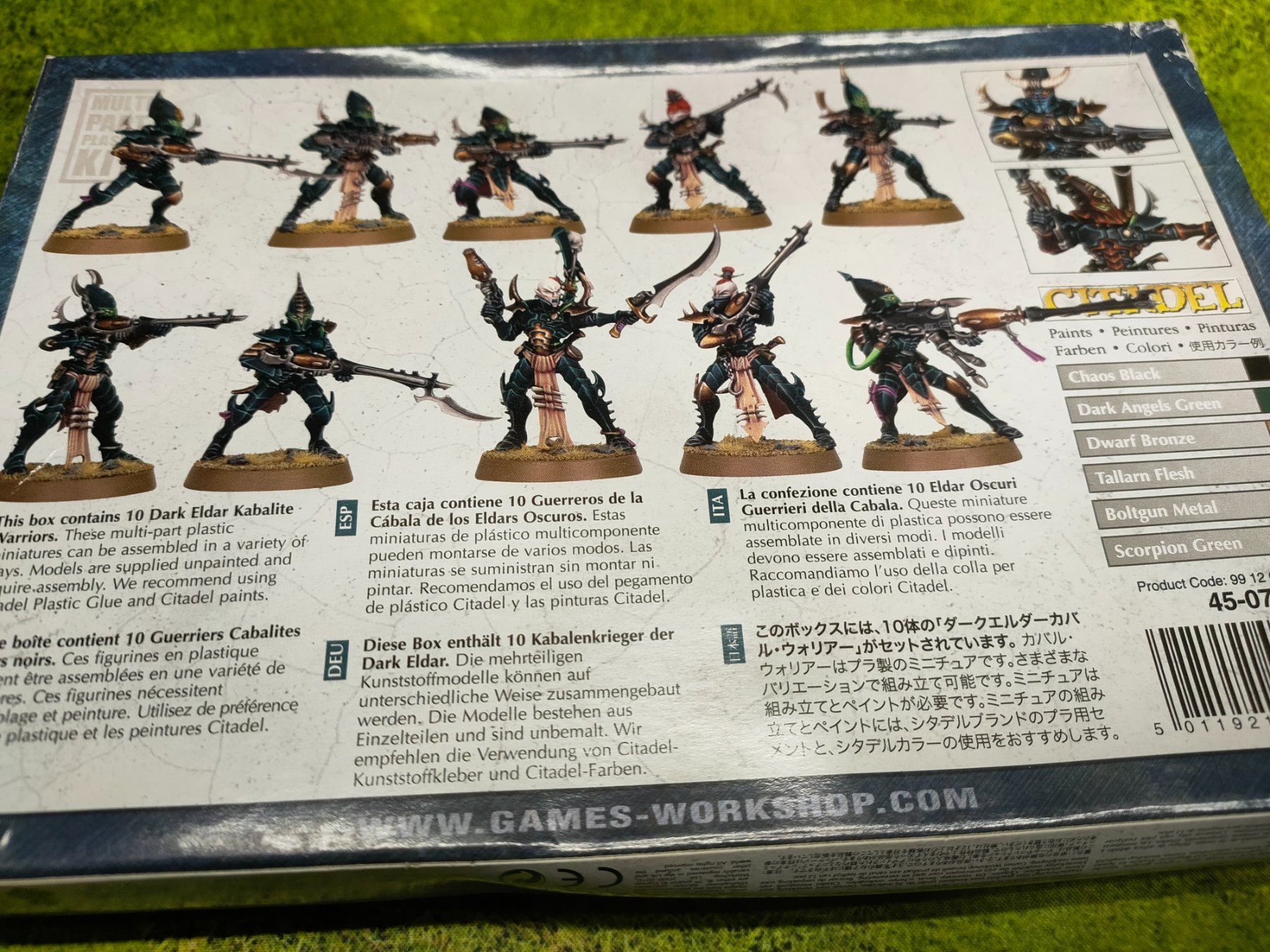 Giochi: Warhammer 40k, Kabalite Warriors Drukhari Dark Eldar – Nuovo e nell'imballaggio originale da Baden venduto da Araneus 1