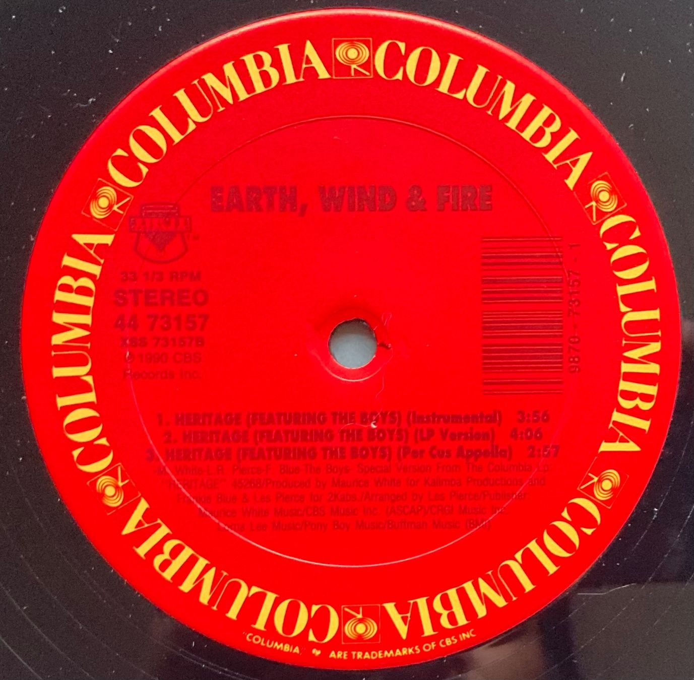 Dischi in vinile: EARTH, WIND & FIRE - HERITAGE – Usato da Poliez-Pittet venduto da Newtown-Records 2