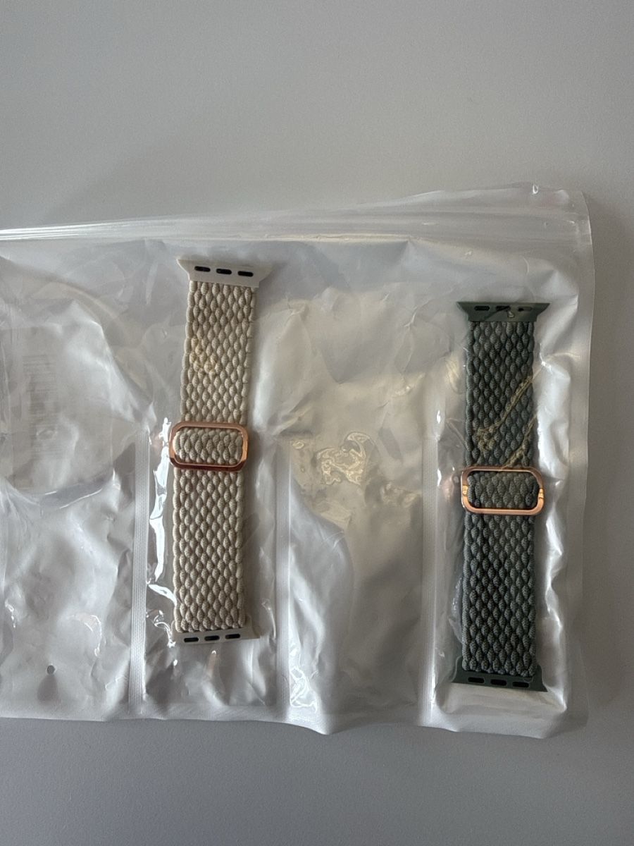 Altro in Bricolage: Apple Watch Strap Braided Solo Loop Beige Green New – Nuovo e nell'imballaggio originale da Zürich venduto da nad_s27g