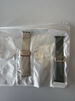 Apple Watch Strap Braided Solo Loop Beige Green New