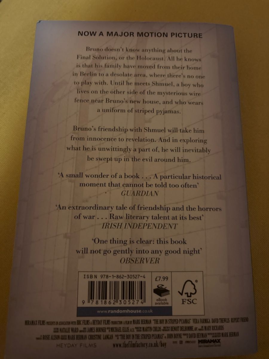 Libri: The boy in the stripped pyjamas - John Boyne – Usato da La Chaux-de-Fonds venduto da lea_77ly 1