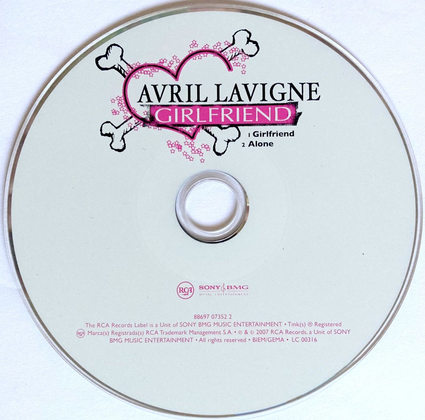 CD: AVRIL LAVIGNE - GIRLFRIEND – Usato da Bottens venduto da hotter-than-hell 2