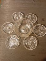 Kristall Glasschalen Set, 7-teilig, Vintage Design 💎