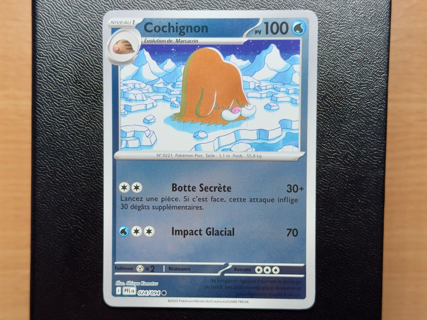 Pokémon Cartes à collectionner: Cochignon Reverse (024/094) - ME02 - PFL FR – D'occasion à Chézard-St-Martin par Kro_Cards