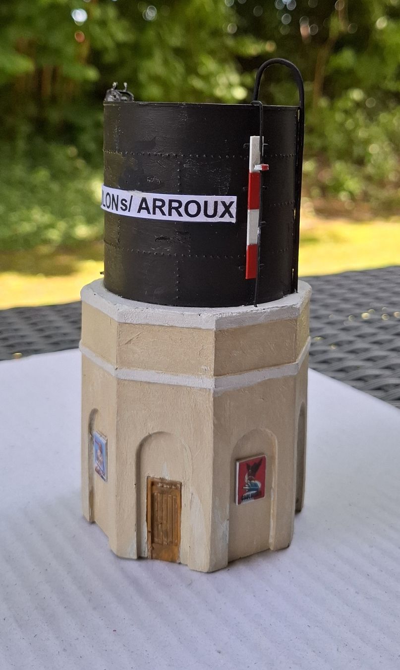 Kit di modellismo & Modellini statici: Eigenbau Wasserturm H0/H0m/H0e, ca 15 cm hoch.  – Usato da Zuchwil venduto da Efiutz