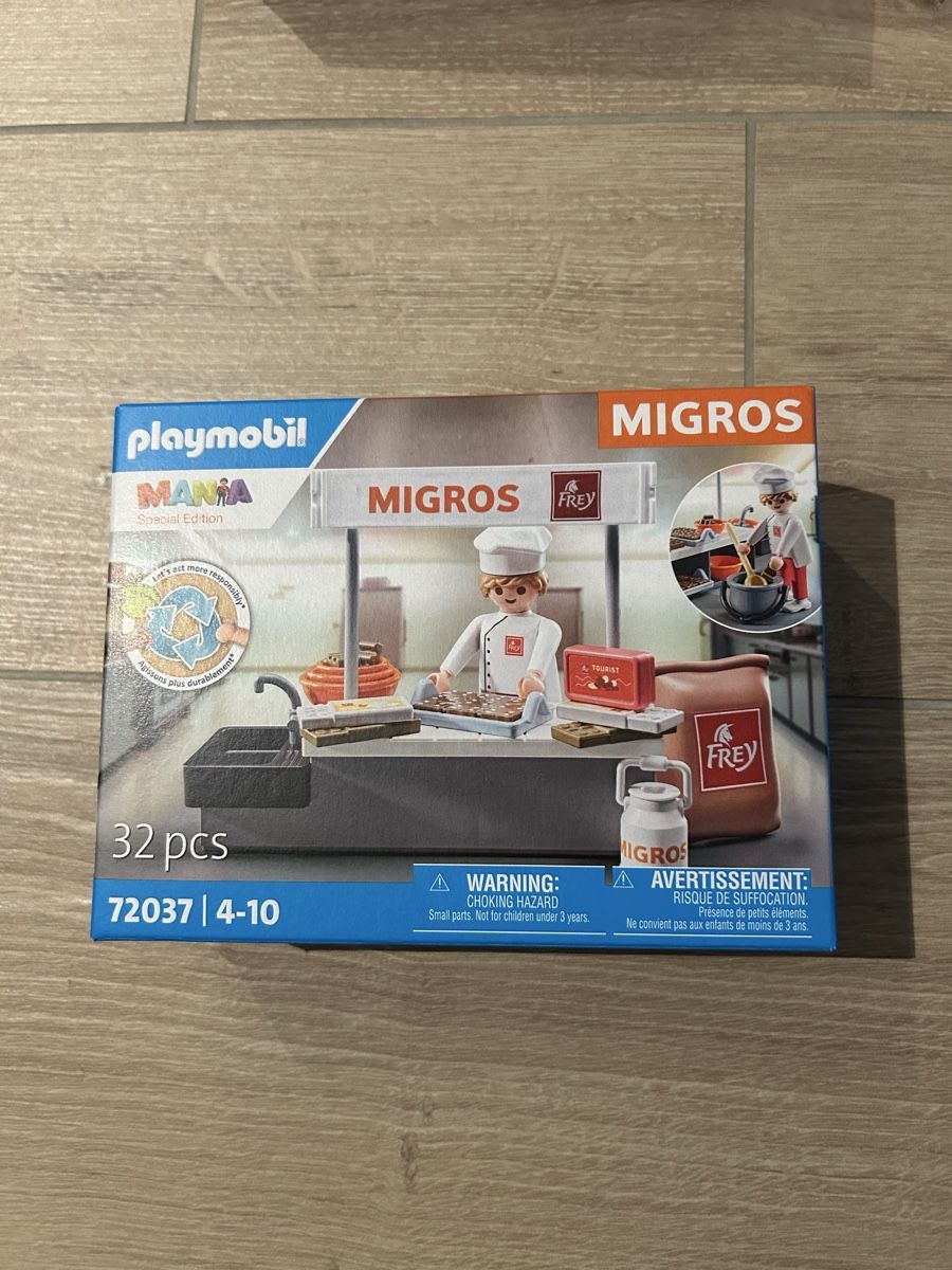 Playmobil Giocattoli: Playmobil Migros Mania neu – Nuovo e nell'imballaggio originale da Wohlenschwil venduto da Raptor2310