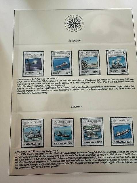Tutti i francobolli: Schiffe auf Briefmarken – Usato da Köniz venduto da weiss11 3