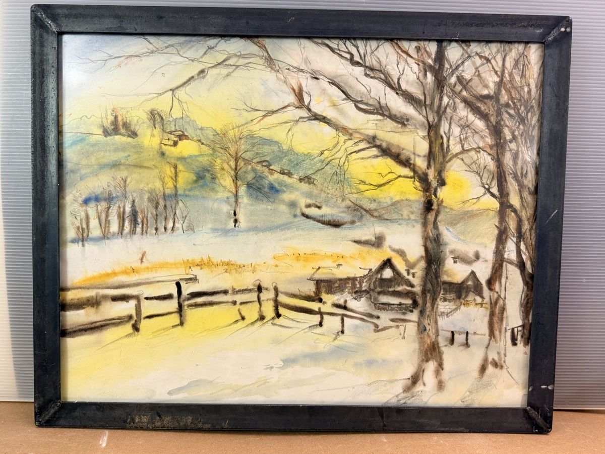 Dipinti: Gemälde Metallrahmen 60x48cm – Usato da Solothurn venduto da NUVICO 1