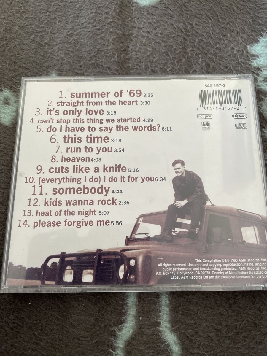 CDs: CD Bryan Adams – Gebraucht aus Unterkulm von son_fcs2 1
