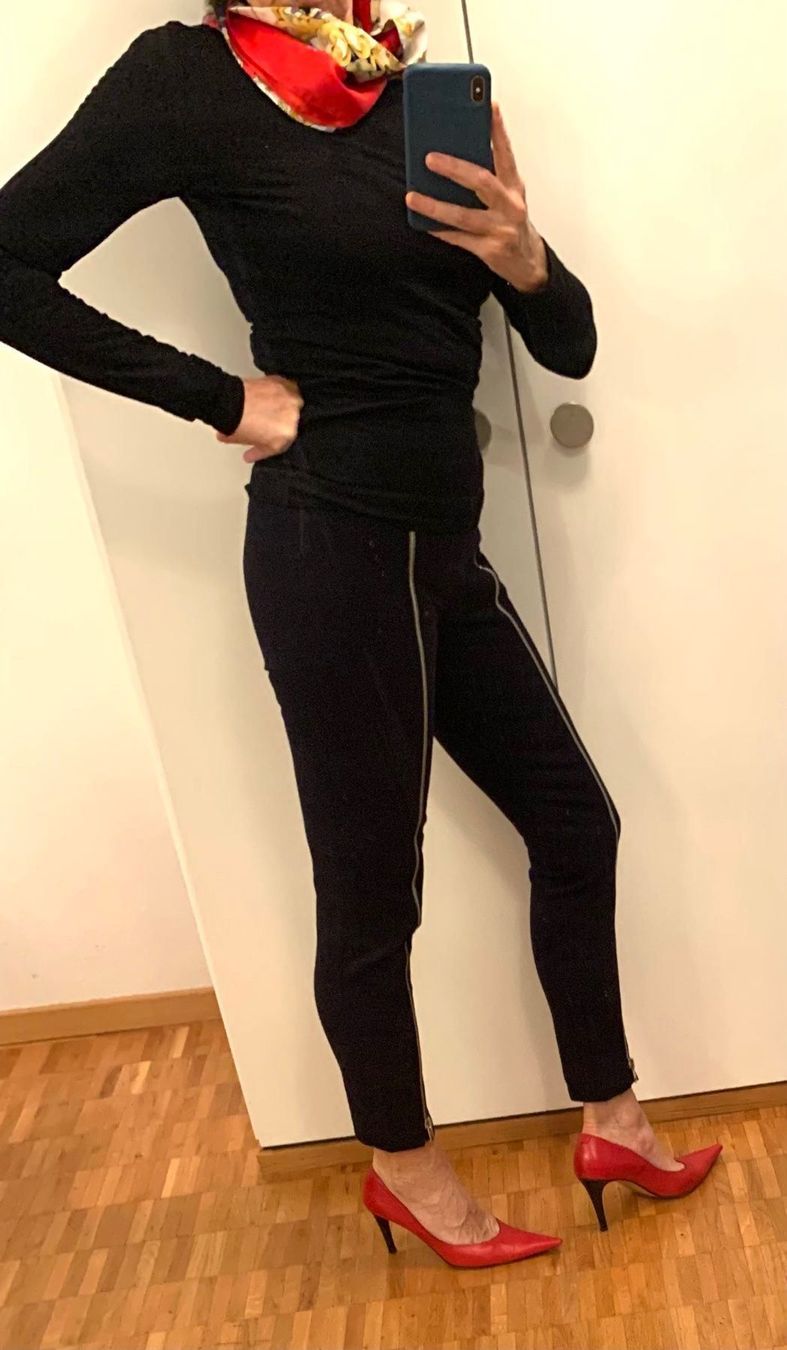 Pantaloni: Hose Super Schöne Sexy-Elegant – Nuovo (secondo la descrizione) da Adliswil venduto da atram57 4