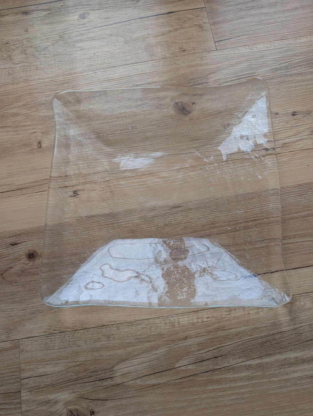 Piatti di portata: Glasplatte, ca. 29x29cm, – Usato da Pfyn venduto da Magra02 4