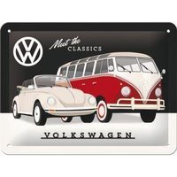 Blechschild 3D-VW KÄFER&BULLI-MEET THE C