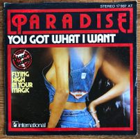 Paradise – You Got What I Want 7" Single, Disco, Funk