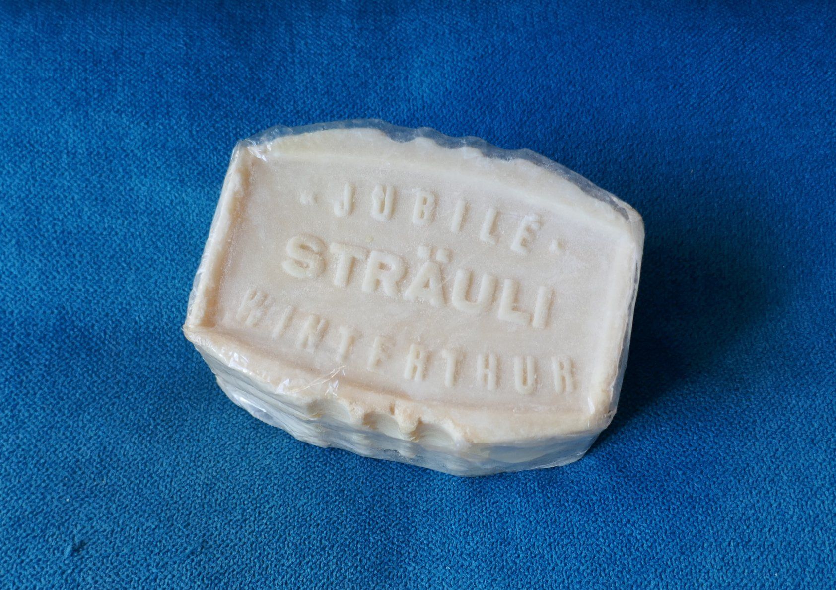 Duschen: Jubiläums-Seife . Sträuli . 1956 – Neu und originalverpackt aus Zollikofen von Willmac