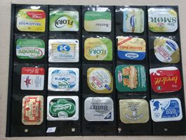 40  verschiedene Butterdeckeli