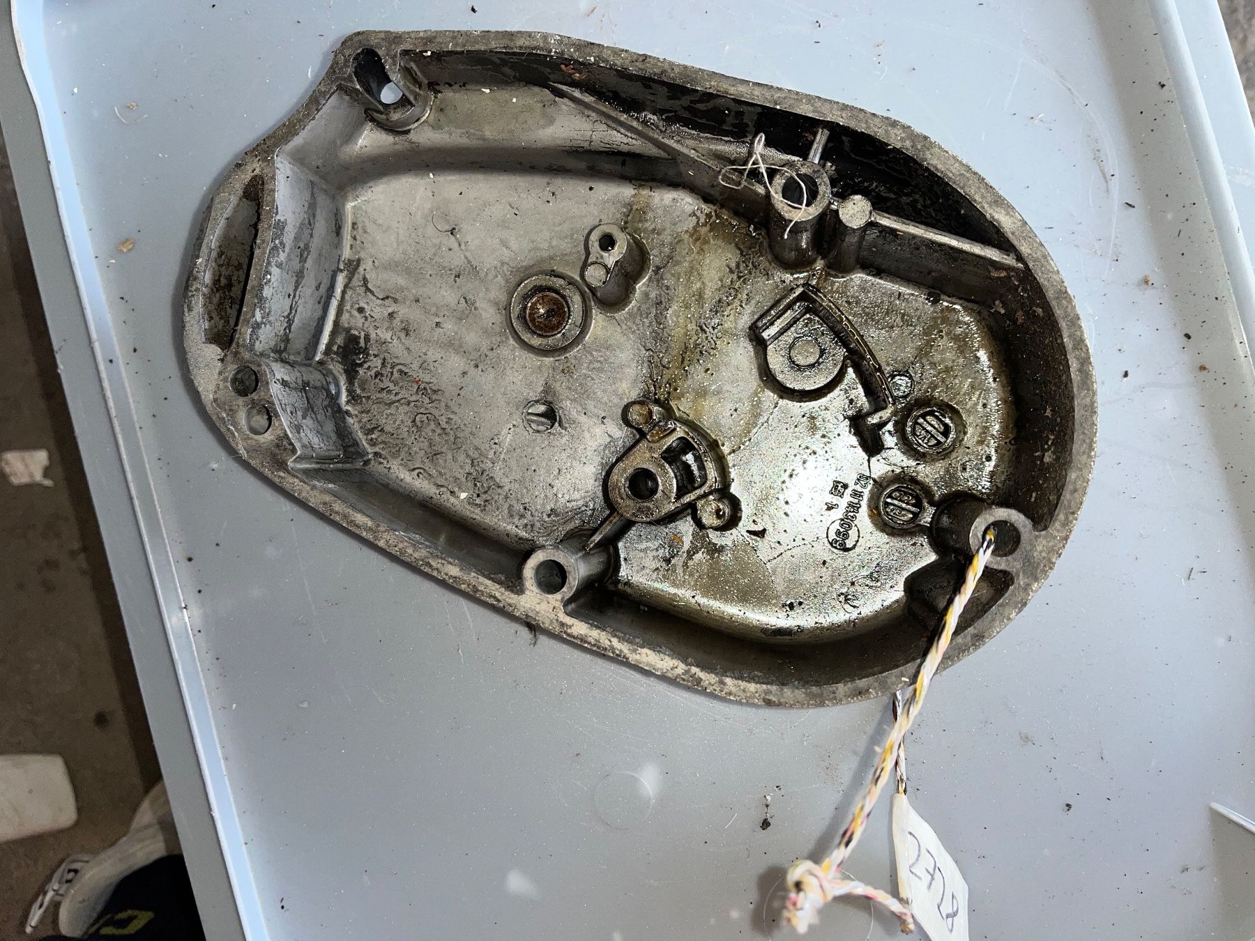 Sachs Parti ricambio per ciclomotori: Sachs 503 Handschalter Kupplungsdeckel – Usato da Fahrni b. Thun venduto da berger_tuning34 4