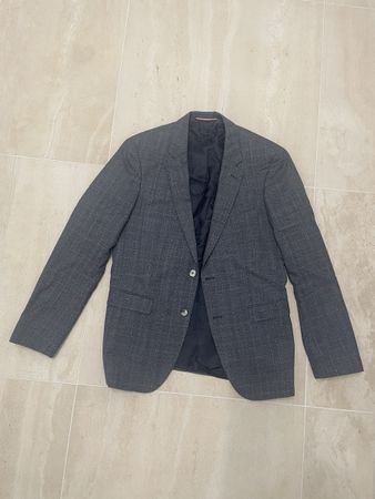 Tommy Hilfiger Tailored Anzug 48 grau/blau 