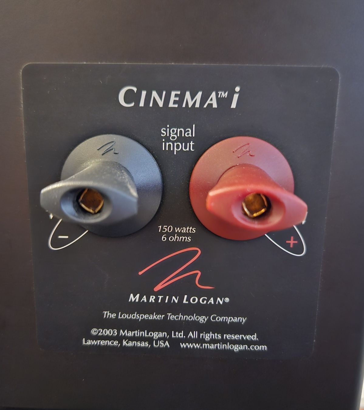 Martin Logan Lautsprecher: Martin Logan Cinema i – Gebraucht aus Riazzino von TicinoCarAudio 2