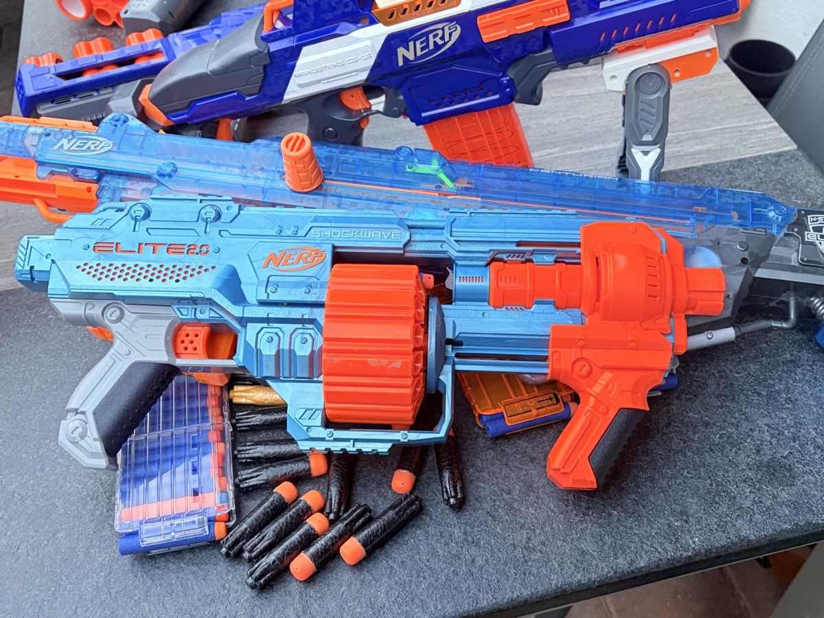 Spielzeuge: Nerf Sammlung: Viele Modelle, Top Zustand – Gebraucht aus Riehen von VB_CH85 2