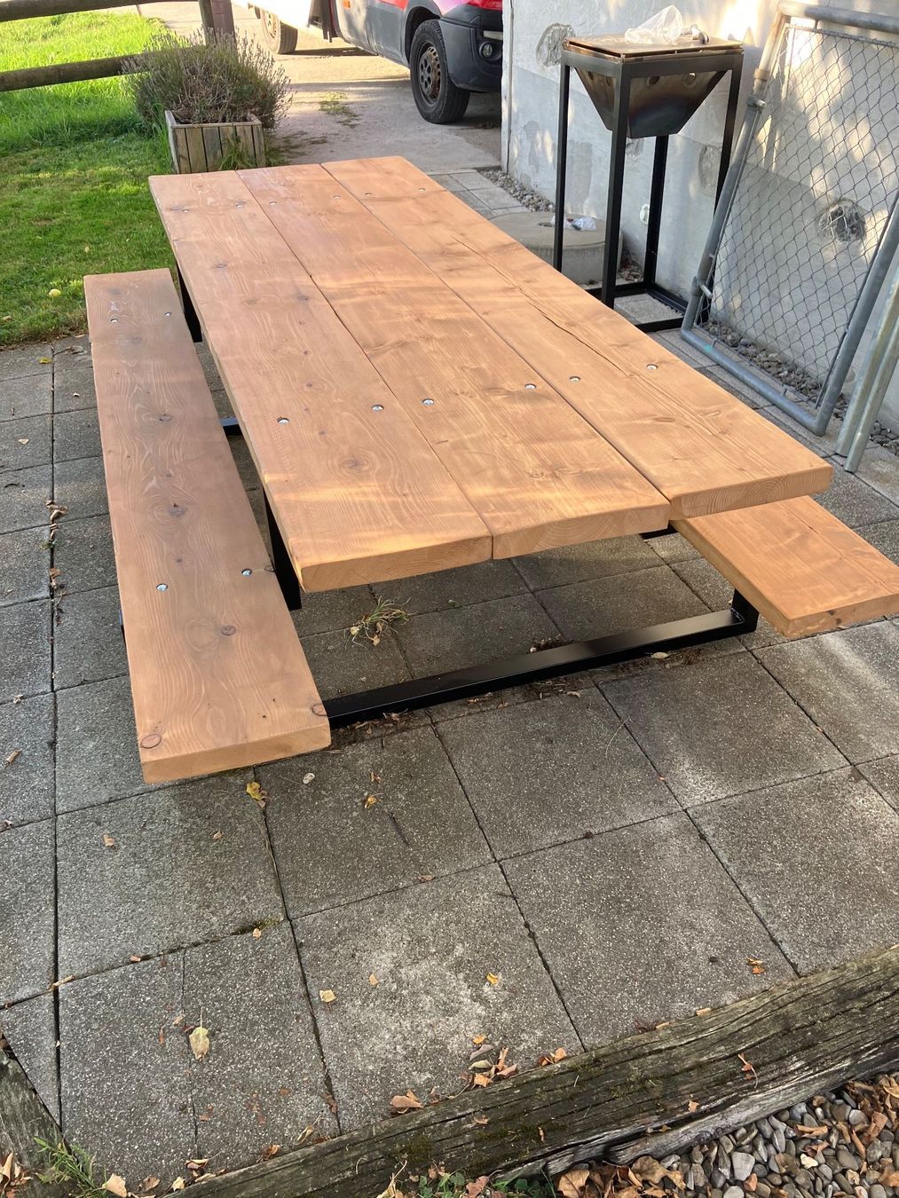 Tische: Table extérieur, table terrasse, table forestière – Gebraucht aus Vaulruz von jer_vp96 3