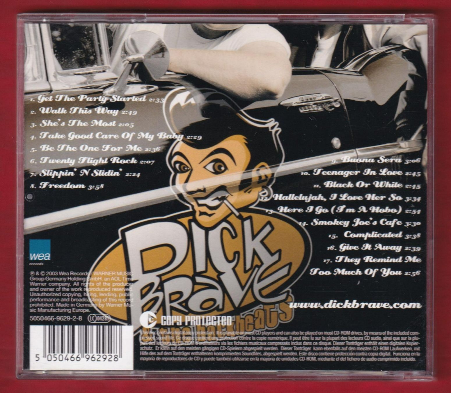CD: Dick Brave & The Backbeats - Dick This! (CD) – Usato da Zürich venduto da Pfluftl2000 1