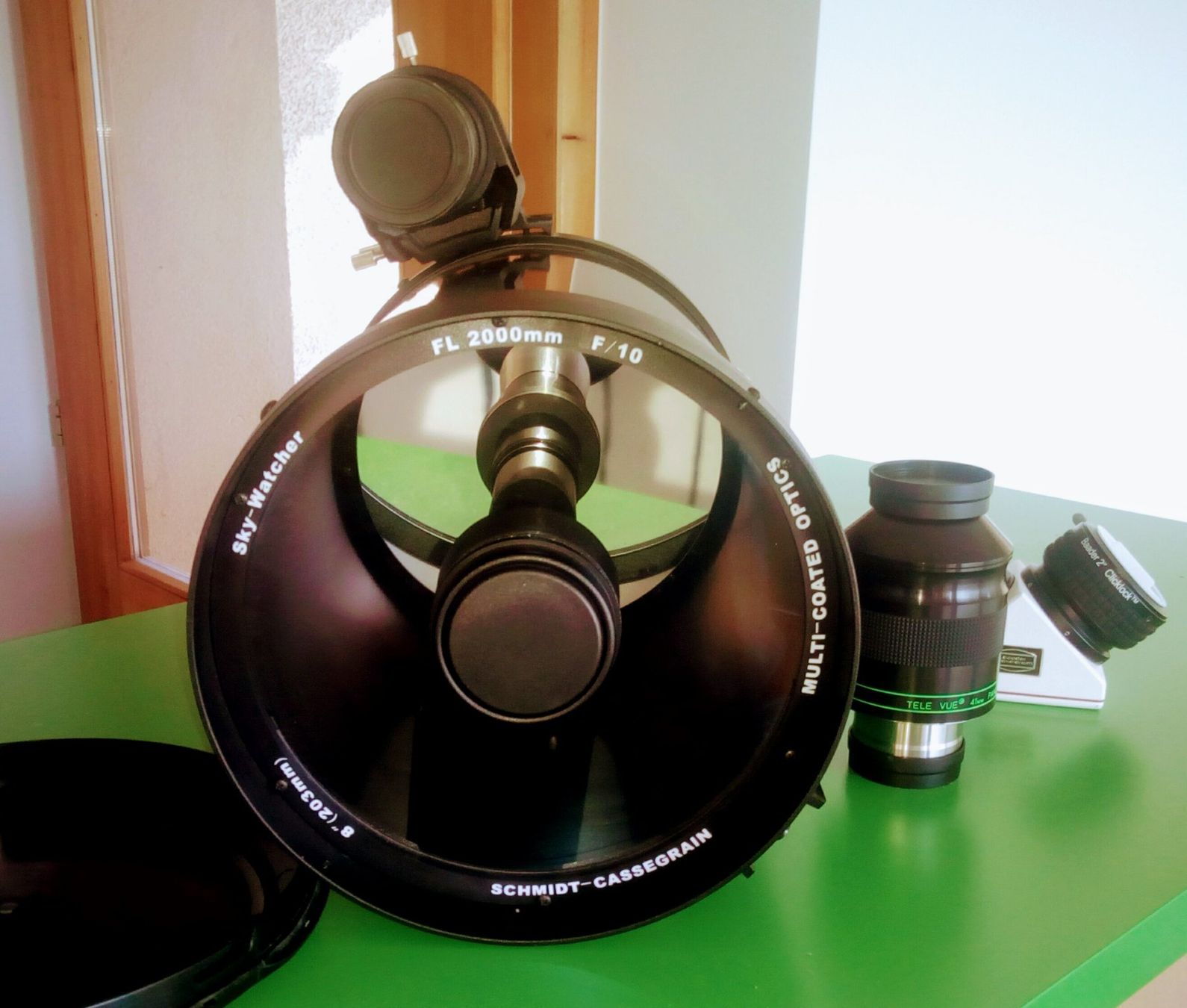 Sky-Watcher Telescopi: SkyWatcher Schmidt-Cassegrain C8 mit 2"-Zubehör – Nuovo (secondo la descrizione) da Egnach venduto da ASTROFRITZ