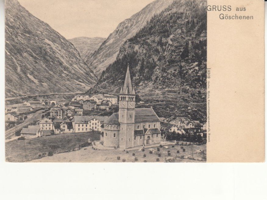 Cartoline postali: Göschenen 1903 – Usato da Bürglen TG venduto da StampGraf