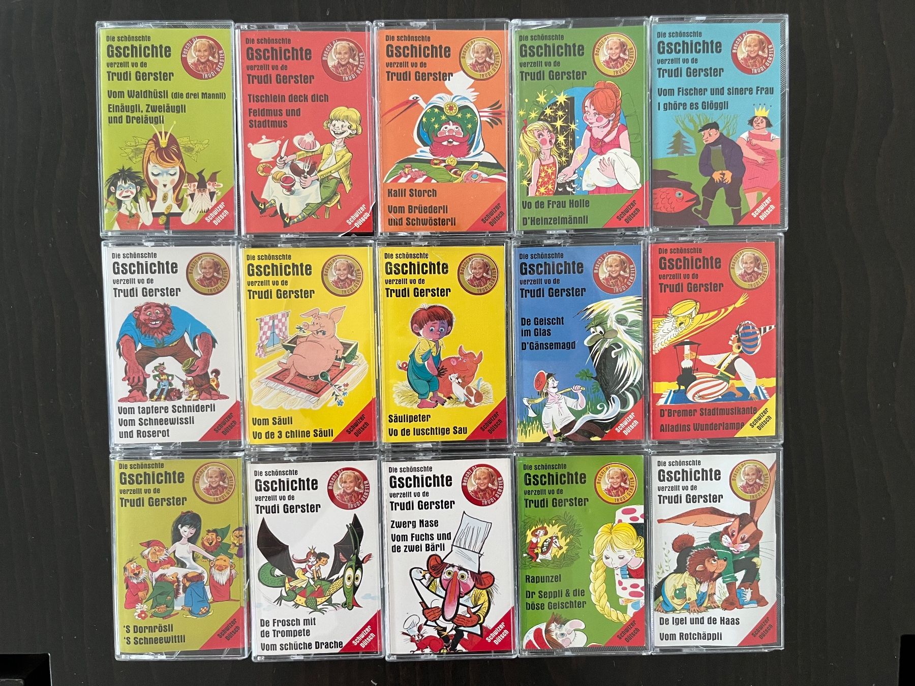 Musicassette: Schweizer Kinderkassetten Sammlung -Trudi Gerster, Pingu,etc – Usato da Richterswil venduto da noa_q7yd 1