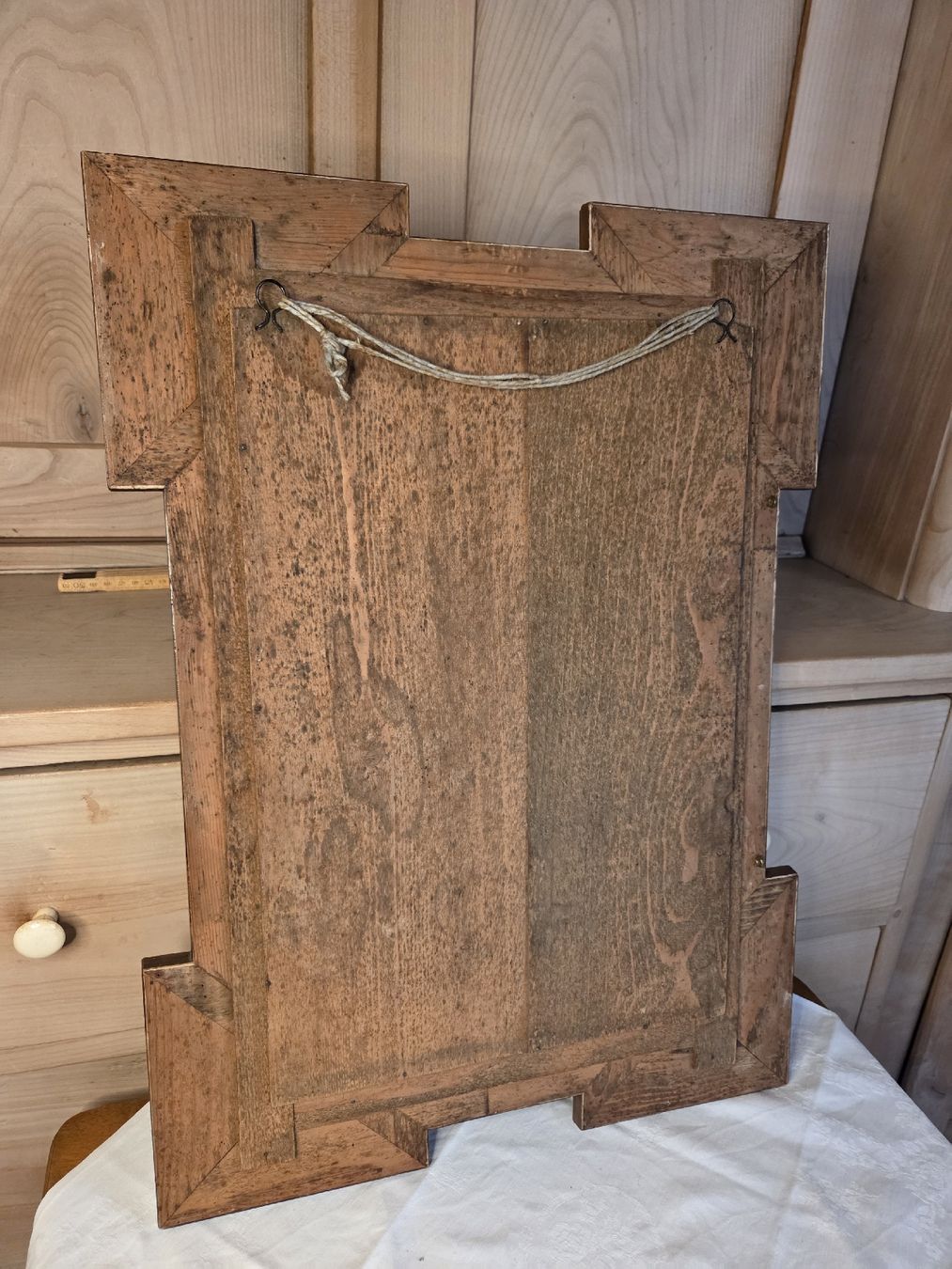 Specchi: Antiker Spiegel mit Holzrahmen, Vintage – Usato da Muotathal venduto da sch_h6cz 1