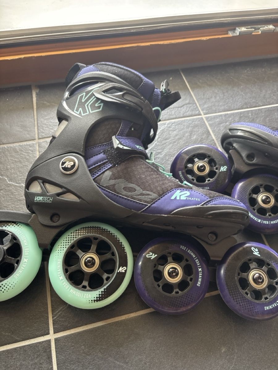 K2 Patins à roul. & inline: Roller k2 neuf pointure 40,5 – Neuf avec emballage d'origine à Val-d'Illiez par Laurent046 1