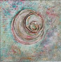 Acrylbild -- abstrakt--